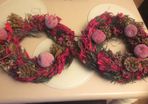 2 Beautiful Wreaths