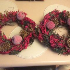 2 Beautiful Wreaths