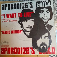 Aphrodite's Child, Magic Mirror  7" French press Prog Rock from 1969