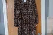 Primark  Animal  Print  Dress. S. 2XL - 22-24.  B.N.W.T.