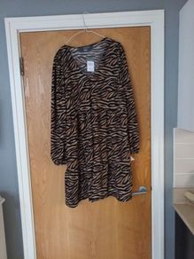 Primark  Animal  Print  Dress. S. 2XL - 22-24.  B.N.W.T.
