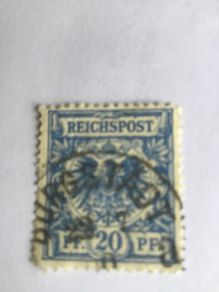 Rare Old German stamp
