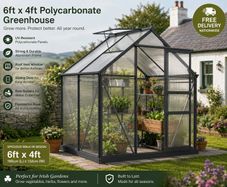 Greenhouse 6ft x 4ft