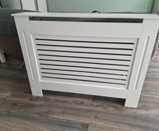Radiator Cover White