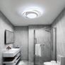FREE EXPRESS SHIPPING LED Ceiling Lights, 32W 2350lm Lighting Fixture, Dia 28cm Round Modern Design Ceiling Lighting for Hallway Balcony Bedroom Corridor, Cold White 6500K Image 2