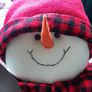 Plush Weighted Snowman Image 6