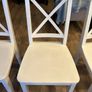 IKEA White Dining Chairs Image 6