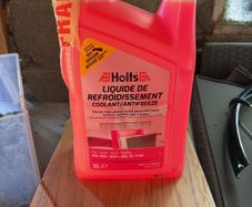Free unopened 5L Coolant