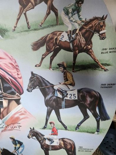 Lester Piggot jockey.