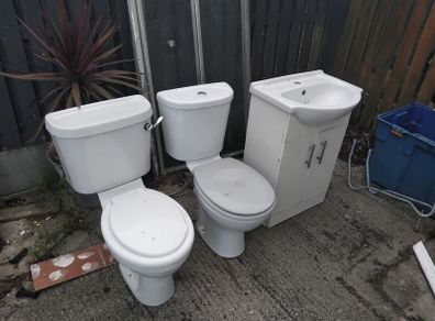 Toilets Sinks and Bath
