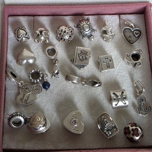 Pandora various charms in great used condition