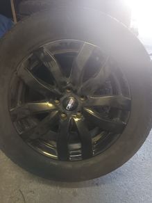 5x112 alloys and tyres like new