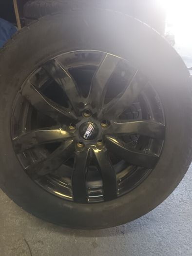 5x112 alloys and tyres like new