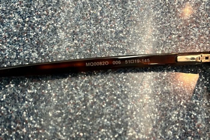 Alexander McQueen reading Glasses frame original brand new