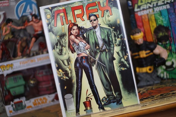 M. Rex ! 2 Issues ! Complete ! Including Rare Jay Anacleto Variant Cover ! 1999 ! by Image Comics !