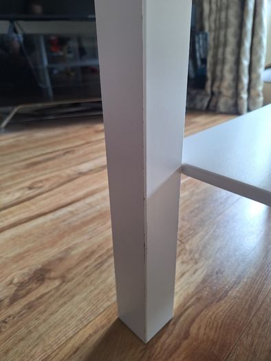 White coffee table