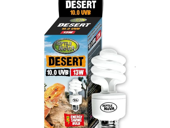 Reptile Nova Bulb For Terrariums 10.0 UVB 13W DESERT