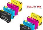 2 Full Sets Ink Cartridges For Epson Wf-2530wf Wf-2630dwf Wf-2730wf Wf-2660dwf Wf-2650dwf