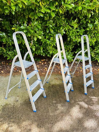 3 Aluminium Ladders Like New