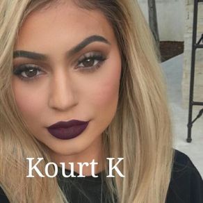 kylie cosmetics matte liquid lipstick in KOURT K genuine