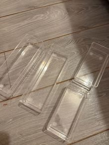 acrylic drawer organisers