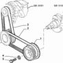 Aircon Belt (Fiat Punto 1.2  1997/03) Image 2