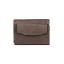 Premium Genuine Leather Smart Card Holder Wallet RFID Blocking Slim Wallet with Pop-Up Card Case Image 4