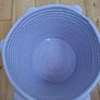 5 X Lilac Pom Pom Storage Baskets Image 3