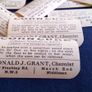 Vintage Corn Cure Labels. Image 2