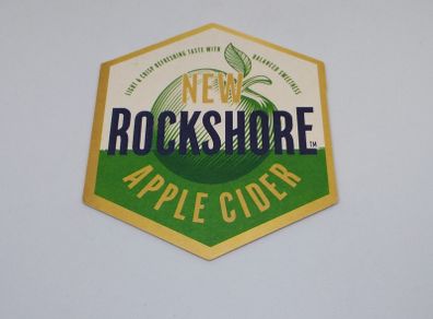 Rockshore Apple Cider : Apple Cider Refreshed - Beer Mat/Coaster