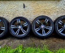 R19 5x120 BMW M5 Style 343M alloy wheels with tyres