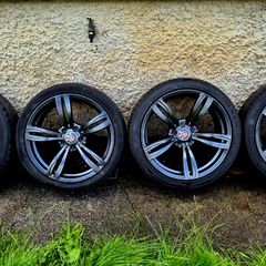 R19 5x120 BMW M5 Style 343M alloy wheels with tyres