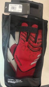 Adidas predator goalkeeper gloves pro fingersave football soccer size 9