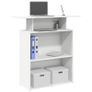 White Reception Desk Image 3
