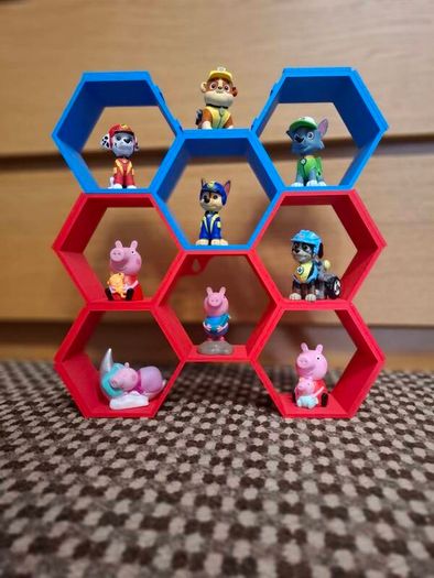 Tonies hexagon shelf