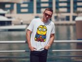 Minion Superman Minions Inspired T-shirt Tee Top Shirt Great Gift Present Idea