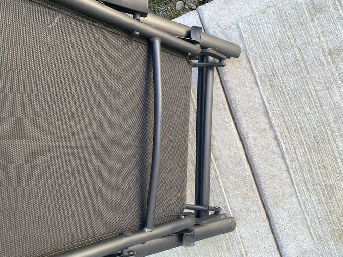 Garden patio chair reclining