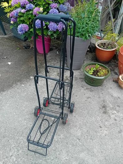 2 x folding festival trolley