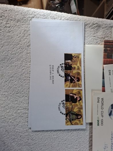 Stamps.Irish Rock Legends.2002