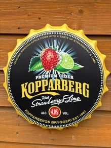kopperberg metal wall bottle cap