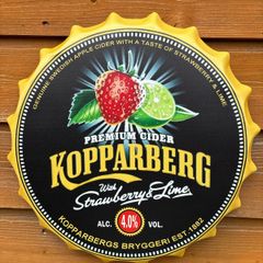 kopperberg metal wall bottle cap
