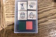 stamp set Easter themed