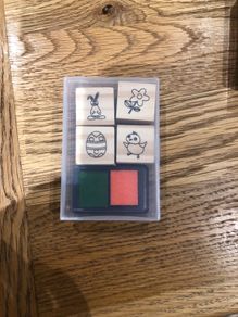 stamp set Easter themed