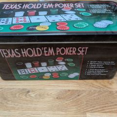 Texas hold'em poker set