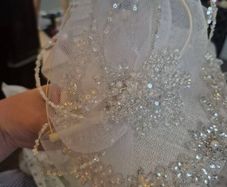 Fascinator wedding. Handmade by Fiona Rafter