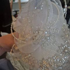 Fascinator wedding. Handmade by Fiona Rafter