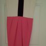 Ladies Dress Regine Pink & Cream Image 3