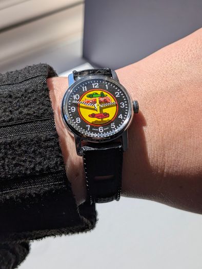 Hot Wheels 1970 Swiss Mechanical Watch NOS |  Collector Grade