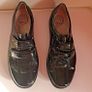 Waldlaufer Henni Ladies Shoe Black Patent Leather Wide Fit Size UK3 Velcro Closure CAN POST Image 7