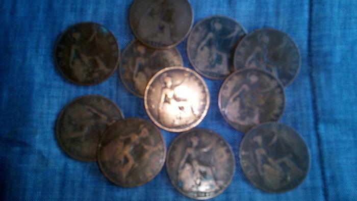 1917 Copper Pennies For Sale.